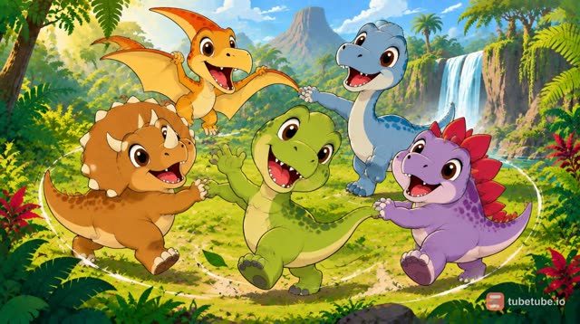 Scene 7 - Dino Dance Party
