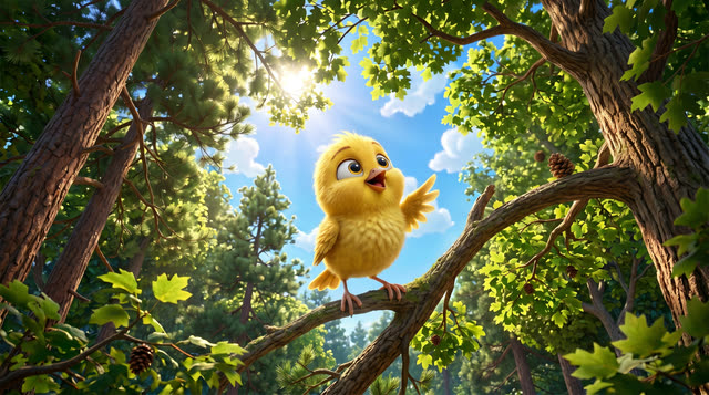 Scene 2 - Pajaritos a Volar
