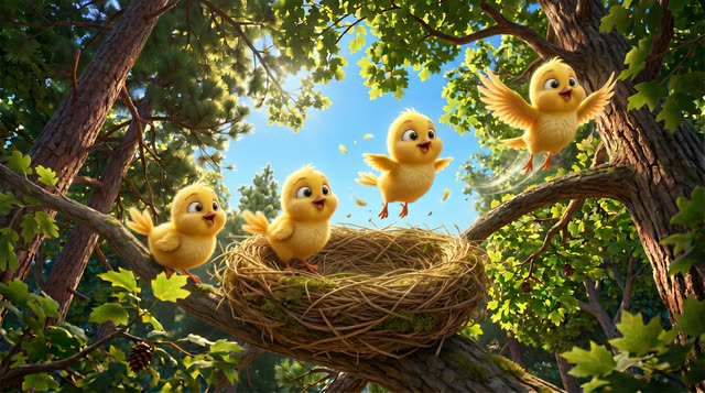 Scene 6 - Pajaritos a Volar