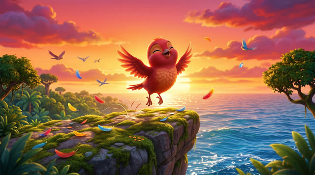 Scene 17 - Pajaritos a Volar