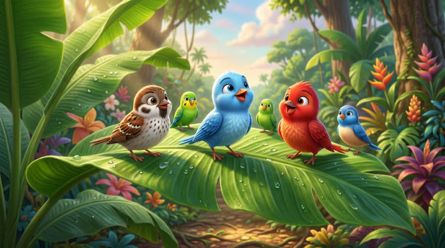 Scene 30 - Pajaritos a Volar
