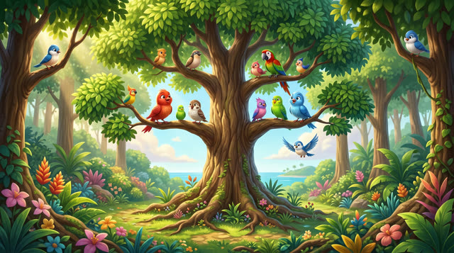 Scene 31 - Pajaritos a Volar