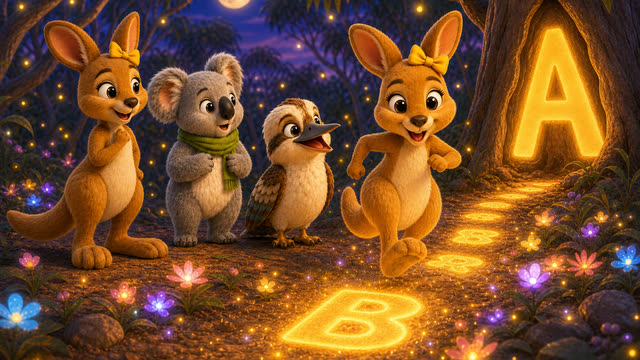 Scene 2 - Find the Letters A-Z with Kiki, Koko & Kev