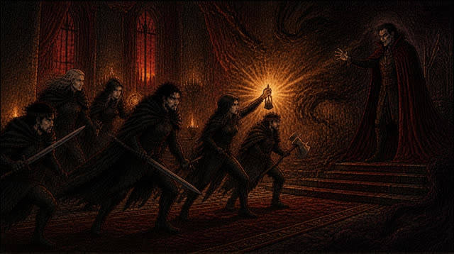 Scene 25 - The Lantern's call