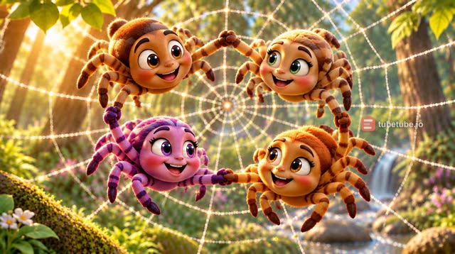 Scene 6 - Elephants on a Spider Web