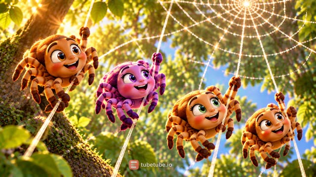 Scene 10 - Elephants on a Spider Web