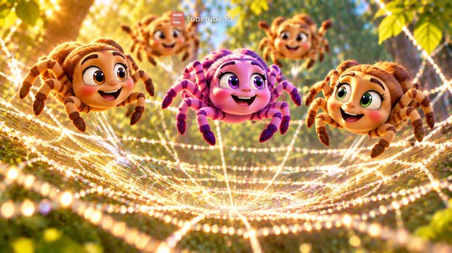 Scene 12 - Elephants on a Spider Web