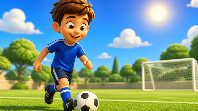Scene 1 - La chanson du foot ⚽ | Comptine pour enfants