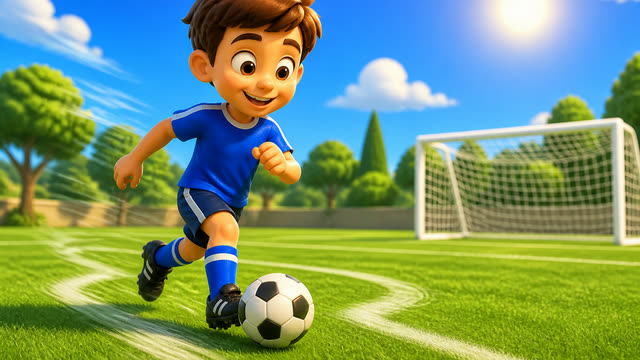 Scene 2 - La chanson du foot ⚽ | Comptine pour enfants