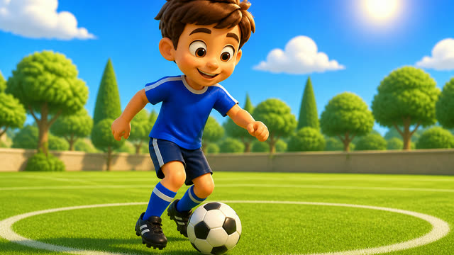 Scene 4 - La chanson du foot ⚽ | Comptine pour enfants