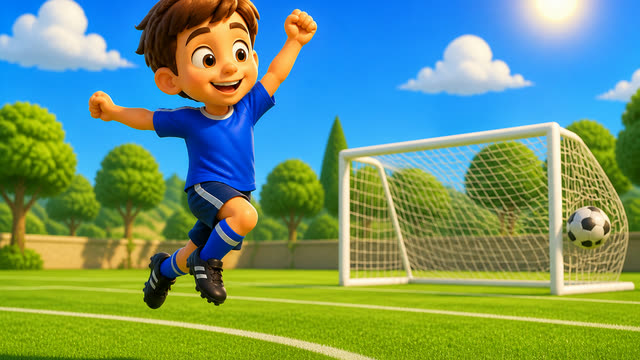 Scene 5 - La chanson du foot ⚽ | Comptine pour enfants