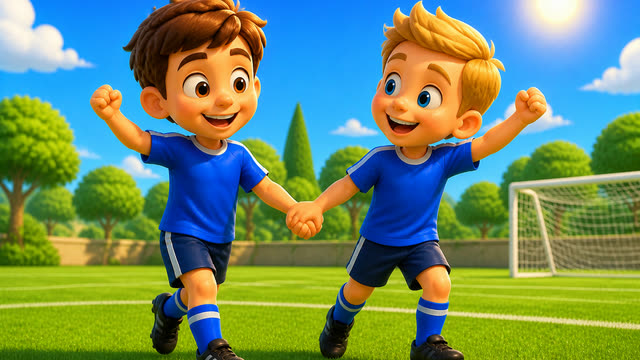 Scene 6 - La chanson du foot ⚽ | Comptine pour enfants