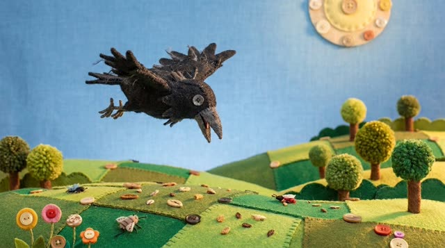 Scene 2 - Le Corbeau et le Renard 🦊🧀 | Fable de La Fontaine pour enfants