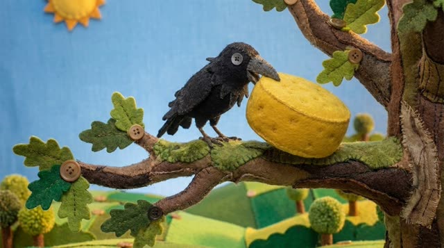 Scene 6 - Le Corbeau et le Renard 🦊🧀 | Fable de La Fontaine pour enfants