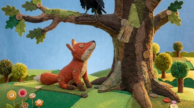 Scene 11 - Le Corbeau et le Renard 🦊🧀 | Fable de La Fontaine pour enfants