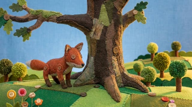 Scene 12 - Le Corbeau et le Renard 🦊🧀 | Fable de La Fontaine pour enfants