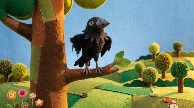 Scene 17 - Le Corbeau et le Renard 🦊🧀 | Fable de La Fontaine pour enfants