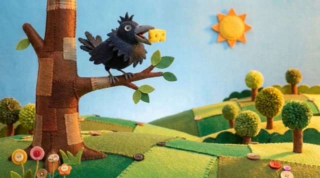 Scene 27 - Le Corbeau et le Renard 🦊🧀 | Fable de La Fontaine pour enfants