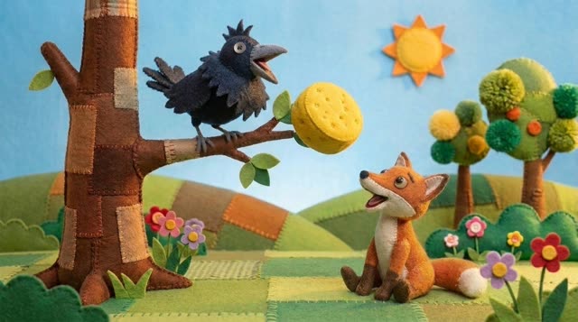 Scene 29 - Le Corbeau et le Renard 🦊🧀 | Fable de La Fontaine pour enfants