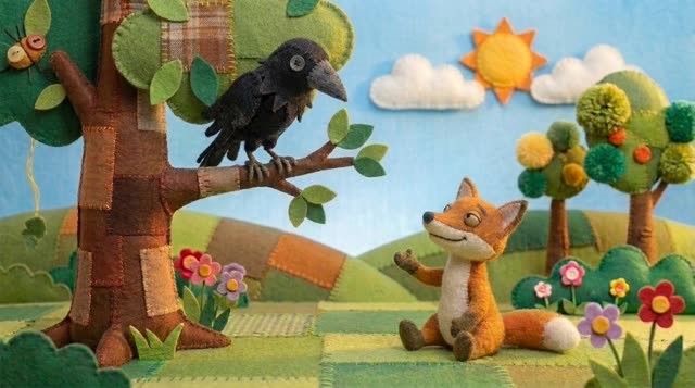 Scene 33 - Le Corbeau et le Renard 🦊🧀 | Fable de La Fontaine pour enfants