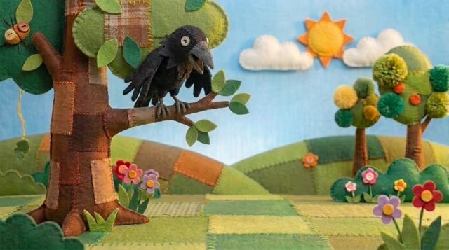 Scene 34 - Le Corbeau et le Renard 🦊🧀 | Fable de La Fontaine pour enfants