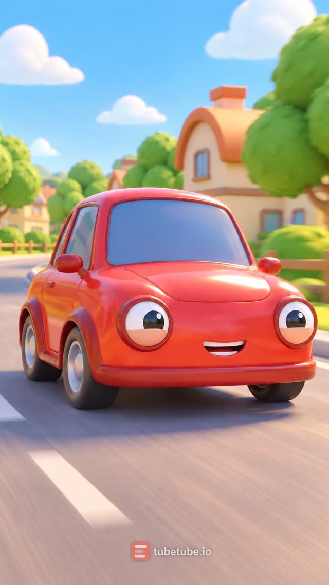 Scene 4 - Red Car Finds His Garage