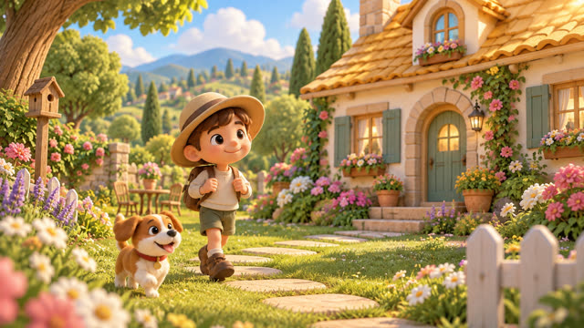 Scene 2 - La petite maison arc-en-ciel 🌈