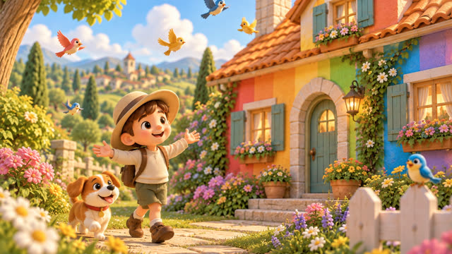 Scene 6 - La petite maison arc-en-ciel 🌈