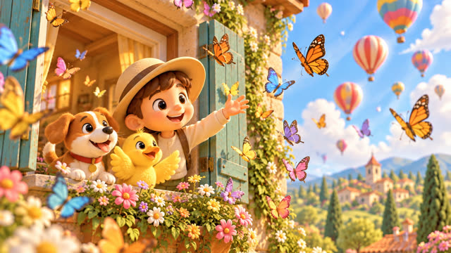 Scene 11 - La petite maison arc-en-ciel 🌈