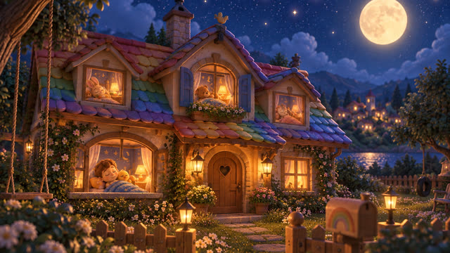 Scene 22 - La petite maison arc-en-ciel 🌈