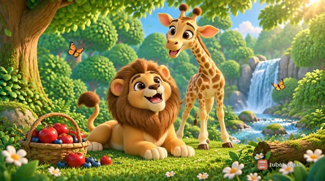 Scene 8 - Magic Forest Friends