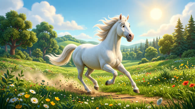 Scene 1 - Caballito Blanco