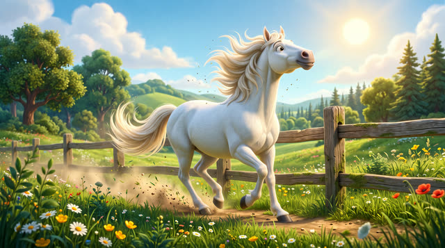 Scene 2 - Caballito Blanco