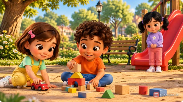 Scene 1 - Sharing Makes Us Happy!