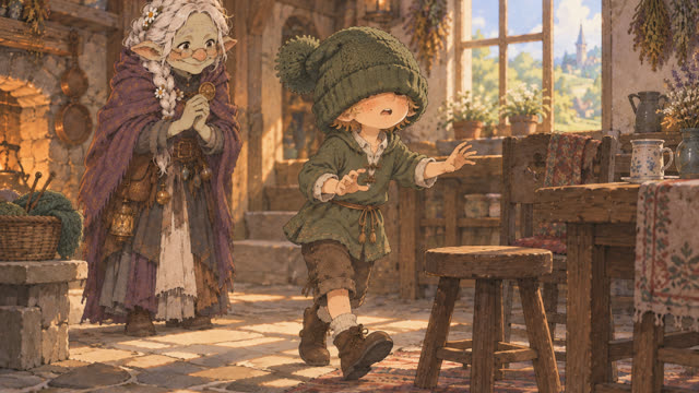 Scene 5 - Le bonnet de Yurimir