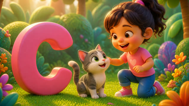 Scene 4 - Learn the ABCs with La-yan | A to Z Alphabet Song for Kids