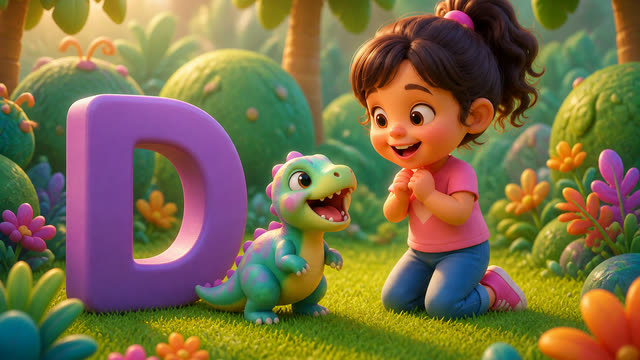 Scene 5 - Learn the ABCs with La-yan | A to Z Alphabet Song for Kids