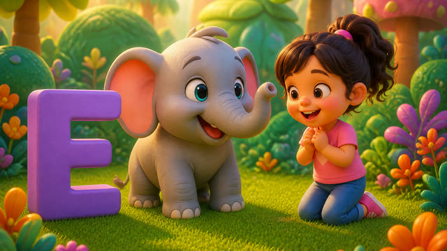 Scene 6 - Learn the ABCs with La-yan | A to Z Alphabet Song for Kids