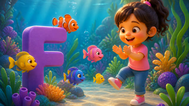 Scene 7 - Learn the ABCs with La-yan | A to Z Alphabet Song for Kids