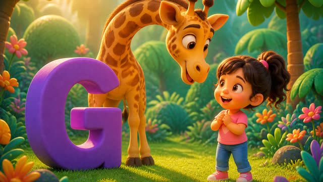 Scene 8 - Learn the ABCs with La-yan | A to Z Alphabet Song for Kids