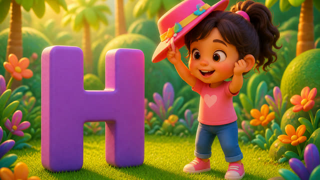 Scene 9 - Learn the ABCs with La-yan | A to Z Alphabet Song for Kids