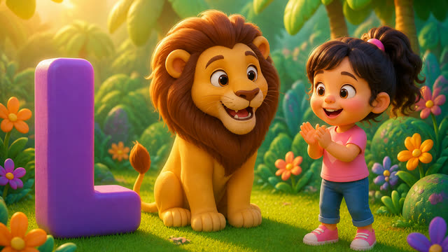 Scene 13 - Learn the ABCs with La-yan | A to Z Alphabet Song for Kids