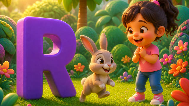 Scene 19 - Learn the ABCs with La-yan | A to Z Alphabet Song for Kids