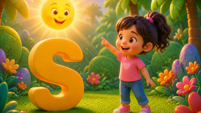 Scene 20 - Learn the ABCs with La-yan | A to Z Alphabet Song for Kids