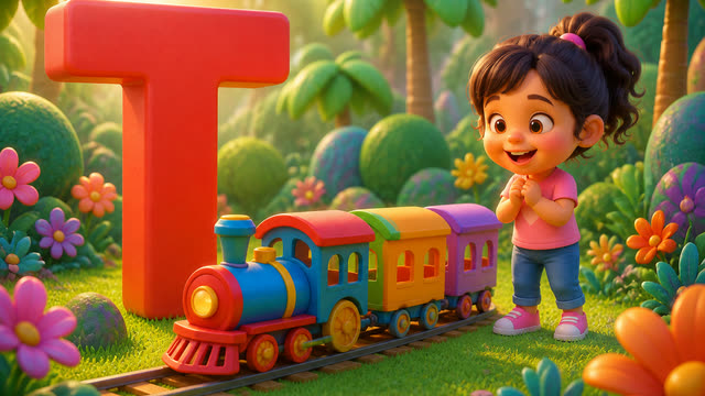 Scene 21 - Learn the ABCs with La-yan | A to Z Alphabet Song for Kids