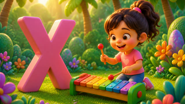 Scene 25 - Learn the ABCs with La-yan | A to Z Alphabet Song for Kids