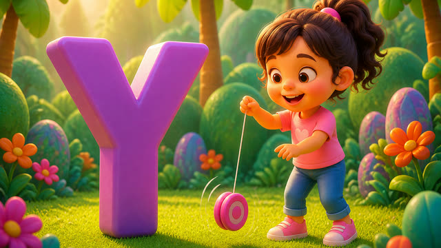 Scene 26 - Learn the ABCs with La-yan | A to Z Alphabet Song for Kids