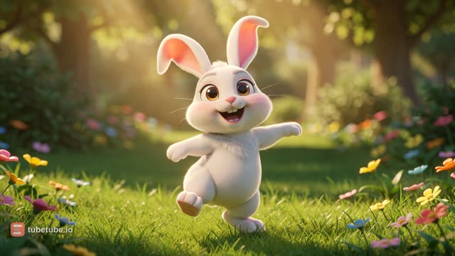 Scene 1 - Le petit lapin danse avec les couleurs