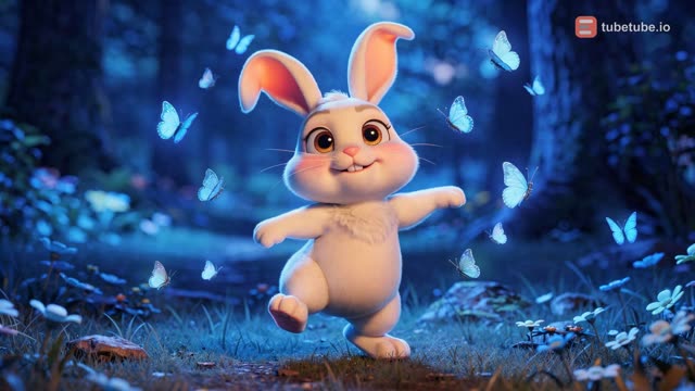 Scene 2 - Le petit lapin danse avec les couleurs