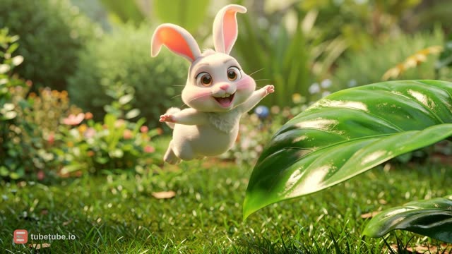 Scene 7 - Le petit lapin danse avec les couleurs